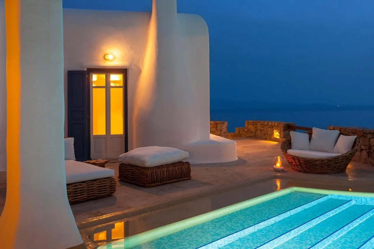 Excellent Mykonos Villa Villa Psarrou Gamma 3 Bedrooms Stunning Sea Views Psarrou Mykonos Town Grecia