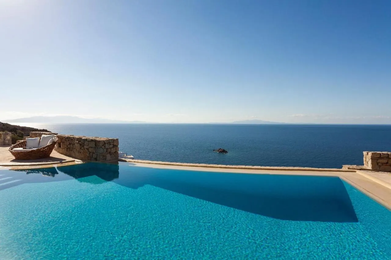 Excellent Mykonos Villa Villa Psarrou Gamma 3 Bedrooms Stunning Sea Views Psarrou Mykonos Town 0*,
