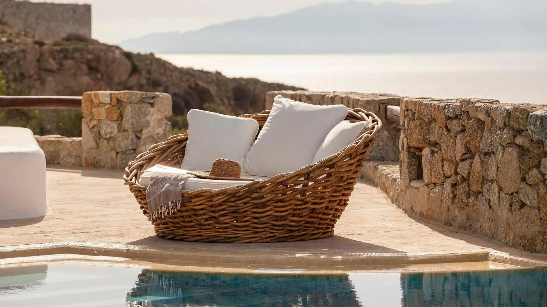 Excellent Mykonos Villa Villa Psarrou Gamma 3 Bedrooms Stunning Sea Views Psarrou Mykonos Town