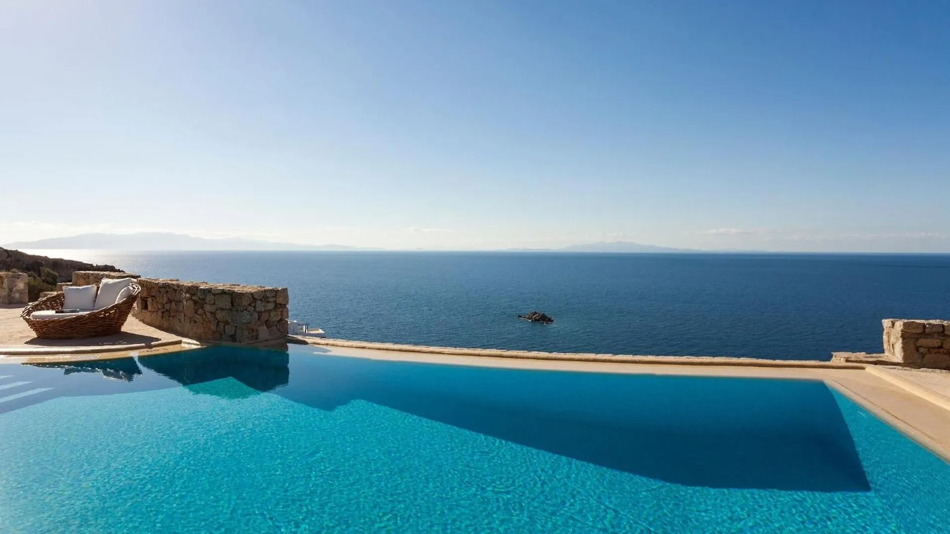 Excellent Mykonos Villa Villa Psarrou Gamma 3 Bedrooms Stunning Sea Views Psarrou Mykonos Town