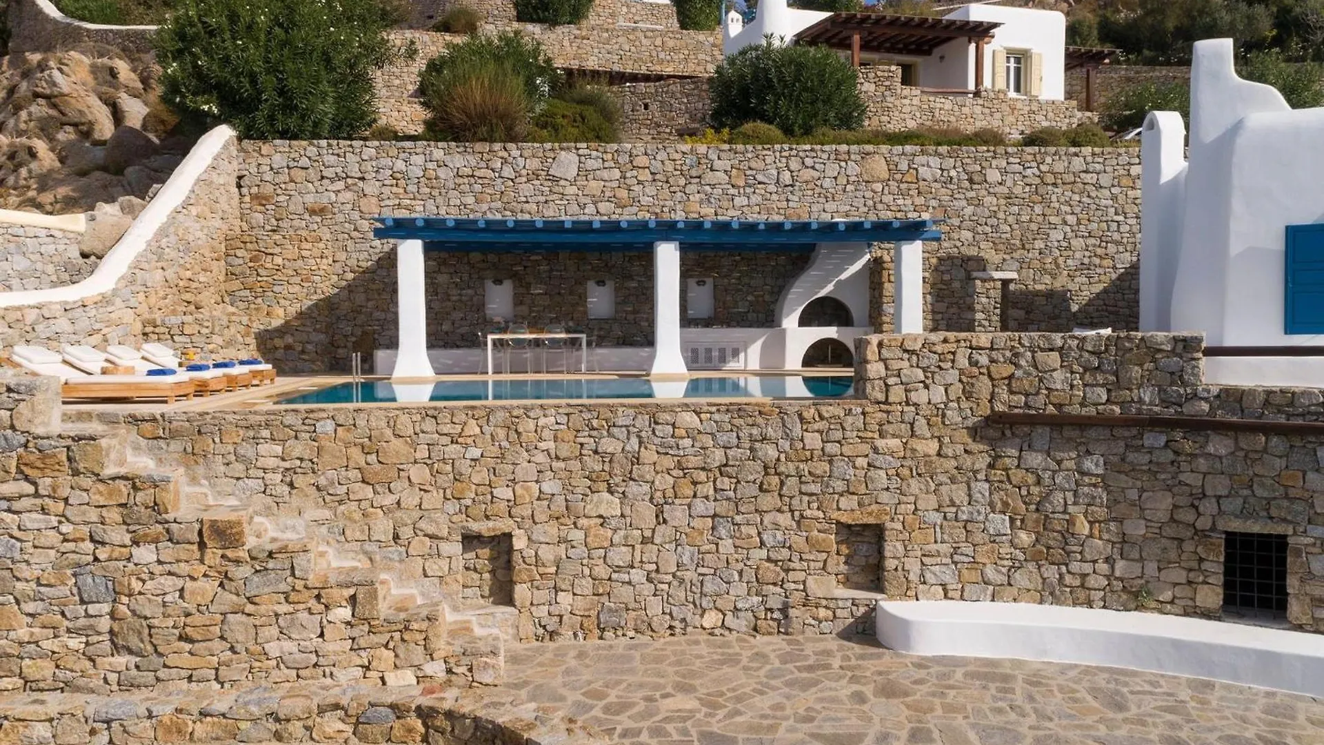 Excellent Mykonos Villa Villa Psarrou Gamma 3 Bedrooms Stunning Sea Views Psarrou Mykonos Town 0*,